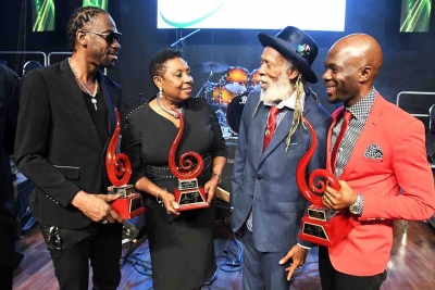 Minister Grange receives JARIA’s Lifetime Achievement Award for contribution to the Music Industry