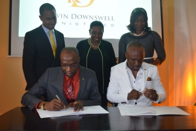 JCDC Signs MoU with Kevin Downswell