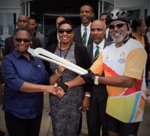 Grange welcomes Queen’s Baton Relay to Jamaica