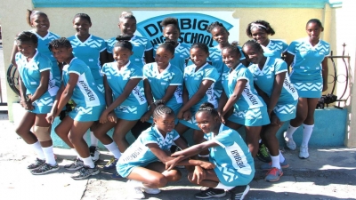 Denbigh High School&#039;s under-14 netball team