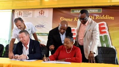 Culture Ministry and J. Wray &amp; Nephew sign partnership agreement