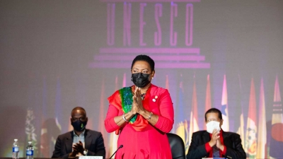 The Minister of Culture, Gender, Entertainment and Sport, the Honourable Olivia Grange, chairs the UNESCO Intergovernmental Committee for Safeguarding Intangible Cultural Heritage. The annual meeting, the first one for the Committee to be held completely online, included participation from more than 830 delegates from 141 countries and inscribed more than 29 elements to the UNESCO Representative List of Intangible Cultural Heritage for Humanity.