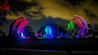 Light art tribute to National Heroes this weekend